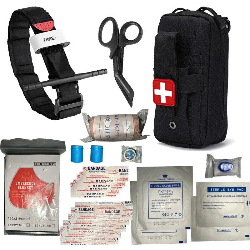 Trauma Survival Kit First Aid Medical Pouch