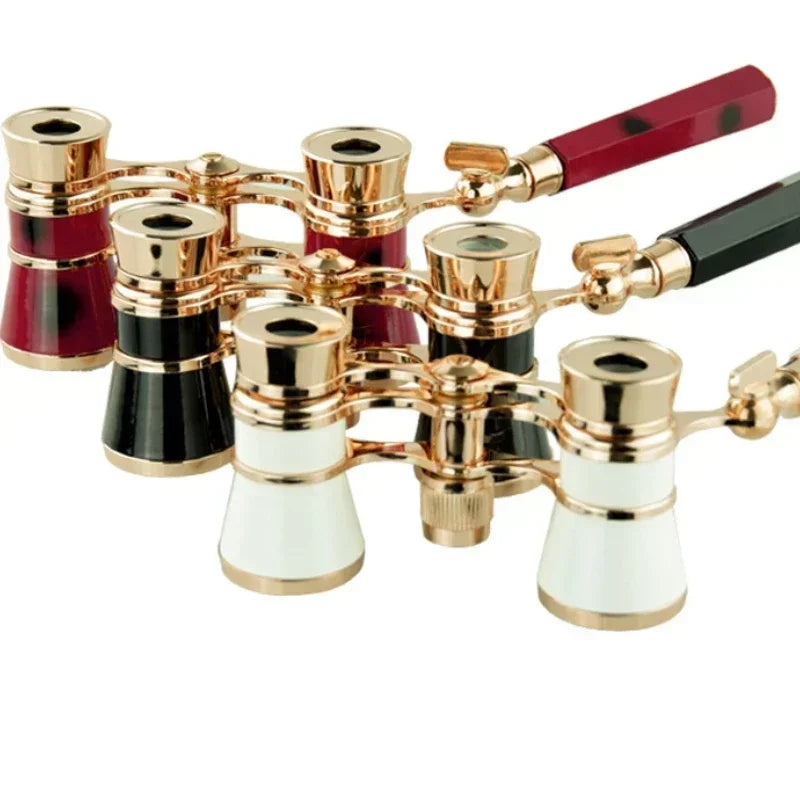 Opera Glasses Binoculars with Handle for Stage Concert Camping