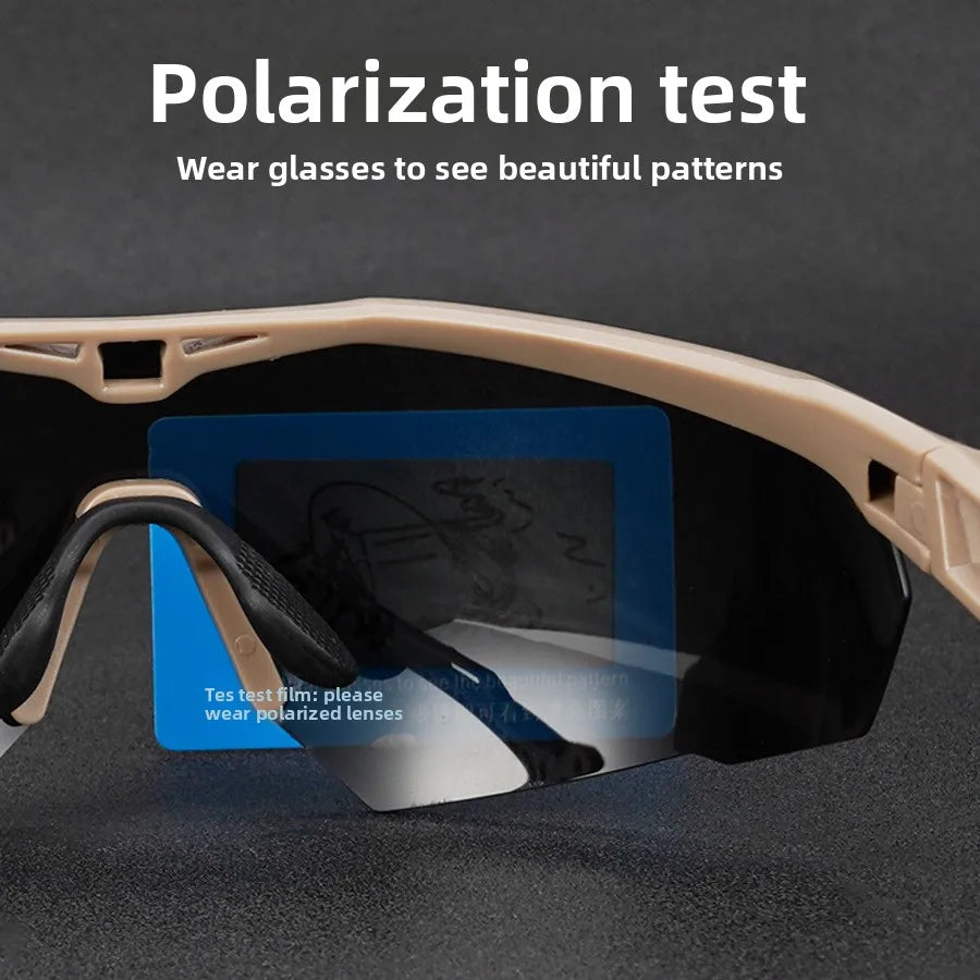 Polarized Tactical Climbing Goggles 3 Lens Set