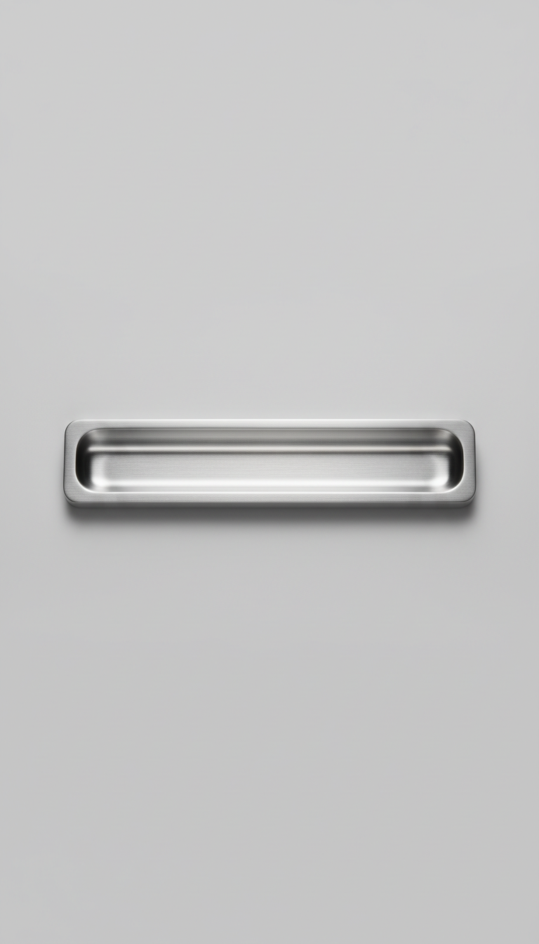 Brushed Stainless Steel Pen Tray
